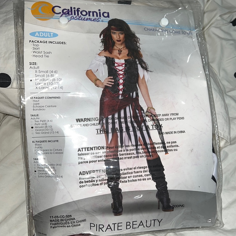 Pirate costume